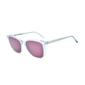 Classic Matte Grey Square Frame Premium Fashion Sunglasses Hover Image