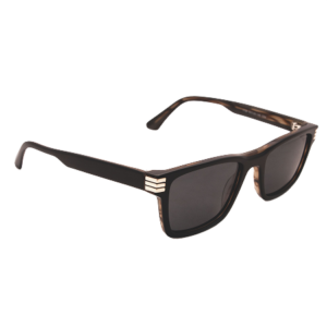 Classic Matte Grey Square Frame Premium Fashion Sunglasses Hover Image