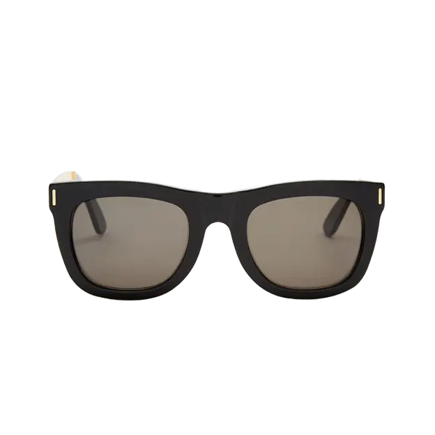 Classic Matte Grey Square Frame Premium Fashion Sunglasses