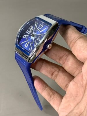 Yachting Style – Blue Compass Dial & Tonneau Case Hover Image