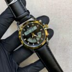 Bestwin Ana-Digi Silver Brown Watch
